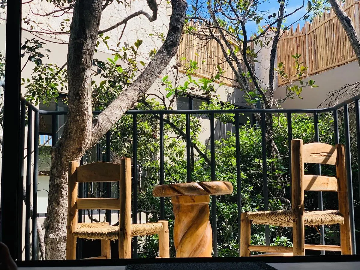 Vida Jungle Boho Apart 13 With Special Fee To Access Hotel Bardo Tulum Apartment